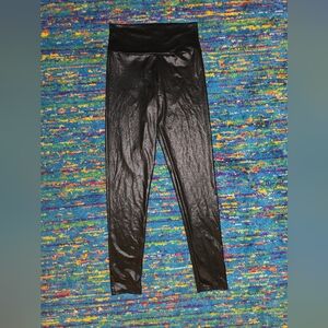 jntworld Women's Faux Leather‎ High Waisted Leggings size XXL black